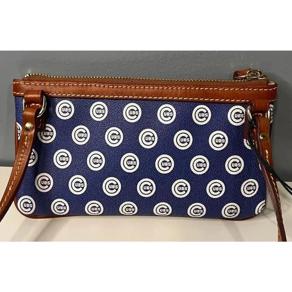 NWT Dooney & Bourke Chicago Cubs Large Slim Crossbody - Picture 4 of 11